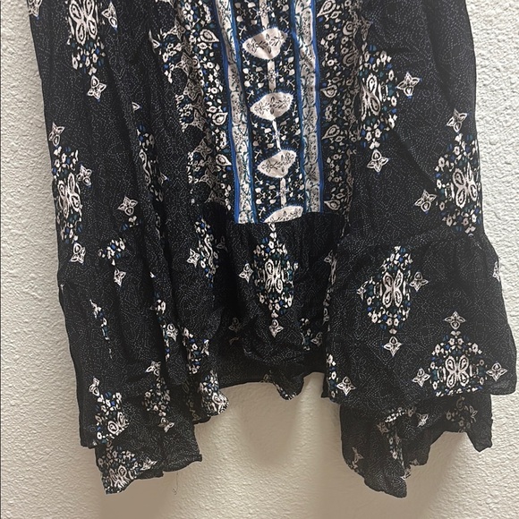 Free People Black and‎ White Floral Dress - Picture 3 of 6